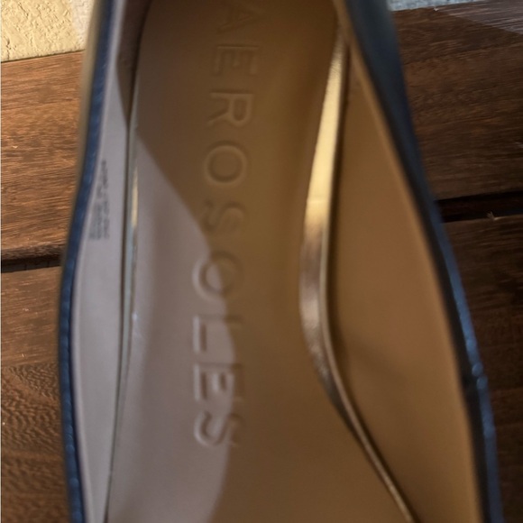 Aerosoles EBEL Comfy Pump Cipria Soft Black Leather Womens Size 6.5 New No Box - Picture 5 of 11